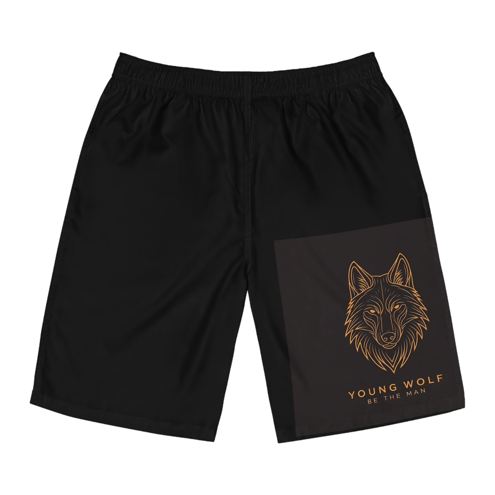 Stylish Men's Board Shorts with Young Wolf Design, Summer Swimwear, Beach Shorts, Men's Swim Trunks, Casual Outdoor Wear, Vacation [...]