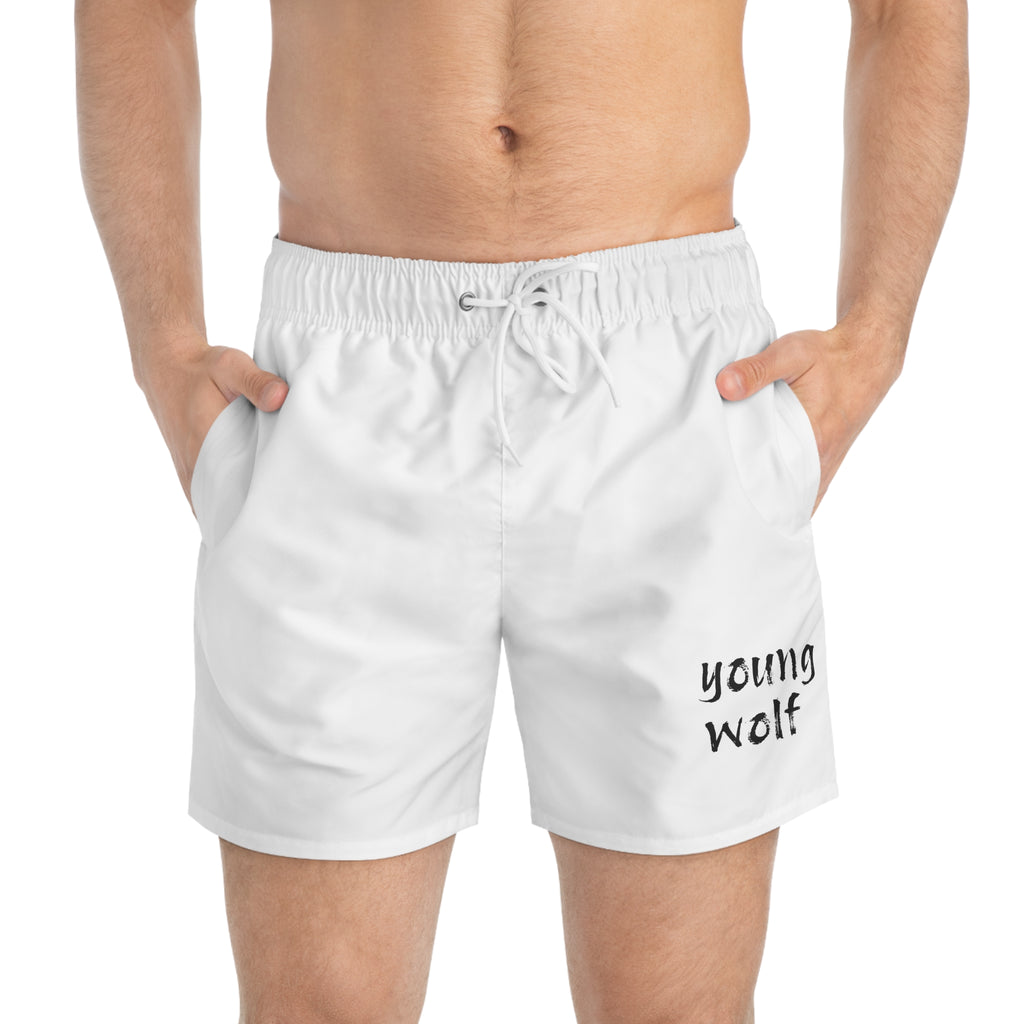 Stylish Swim Trunks for Young Wolves | Summer Beachwear, Pool Party Essentials, Vacation Must-Haves, Gift for Beach Lovers